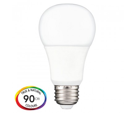 A19 LED 9.9W, 60W REPLACEMENT, OMNI-DIRECTIONAL AND DIMMABLE