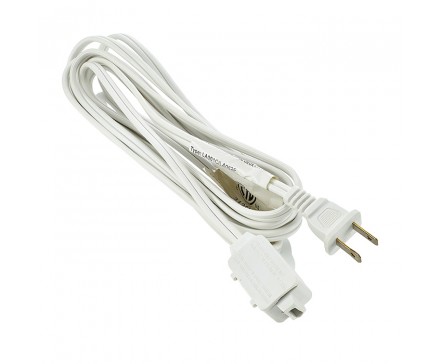 15' (4.5 M) EXTENSION CORD, WHITE