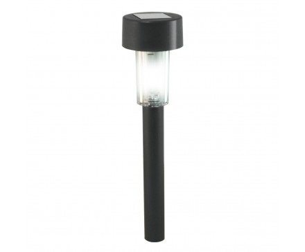 14.2" SOLAR LED PATH LIGHT WITH SQUARE LENS, WHITE LED