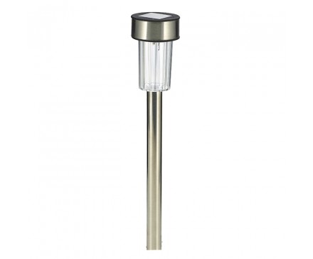 14.2" SOLAR LED PATH LIGHT, STAINLESS STEEL