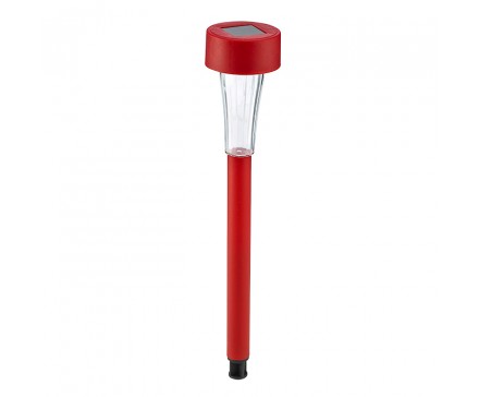 14.2" SOLAR LED HOLIDAY PATH LIGHT, RED