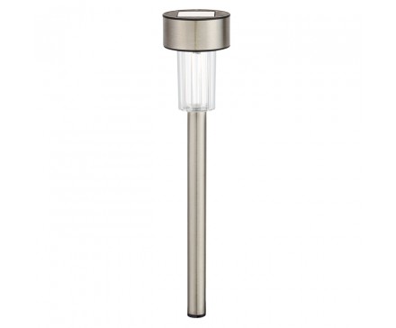 14.2" SOLAR LED PATH LIGHT, STAINLESS STEEL