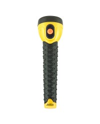 RUBBER GRIP FLASHLIGHT WITH LANYARD