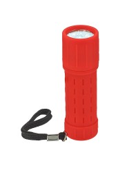 9 LED FLASHLIGHT, PLASTIC CONSTRUCTION