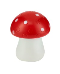 COLOR CHANGING LED MOOD LIGHT, RED MUSHROOM