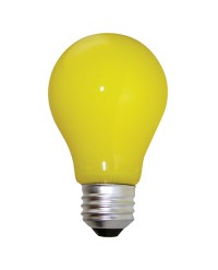 A19 BUGLIGHT 60W, YELLOW