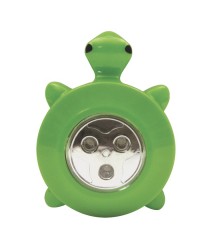3 LED ANIMAL SHAPED STICK-ON PUSH LIGHT, TURTLE