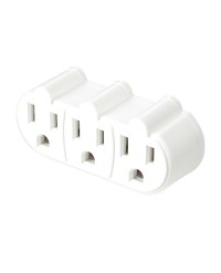 3 OUTLET WALL TAP
