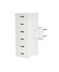 3 OUTLET SWIVEL WALL TAP