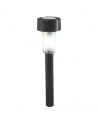 14.2" SOLAR LED PATH LIGHT WITH SQUARE LENS, WHITE LED