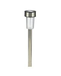 14.2" SOLAR LED PATH LIGHT, STAINLESS STEEL