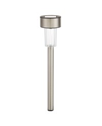 14.2" SOLAR LED PATH LIGHT, STAINLESS STEEL