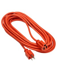 CABLE DE EXTENSIÓN PARA EXTERIORES DE 7,6 M (25 PIES), NARANJA