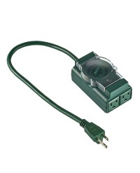 TEMPORIZADOR ELÉCTRICO PARA EXTERIORES CON SENSOR