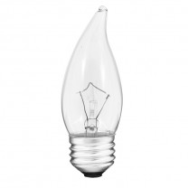 AMPOULE FLAMME 40 W, CULOT MOYEN, À BOUT RECOURBÉ