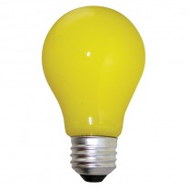 LAMPE ANTI-INSECTES A19 60 W, JAUNE